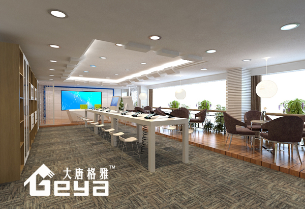 大唐格雅展柜設(shè)計學(xué)校、單位展廳