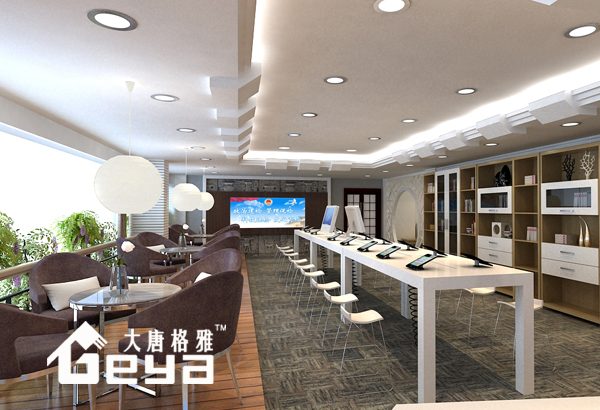大唐格雅展柜設(shè)計學(xué)校、單位展廳
