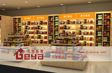 忽如一夜春風(fēng)來(lái)，休閑零食展柜宛若梨花盛開(kāi)