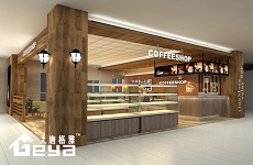 咖啡廳設(shè)計(jì)風(fēng)格-大唐格雅展柜為您個(gè)性定制咖啡廳