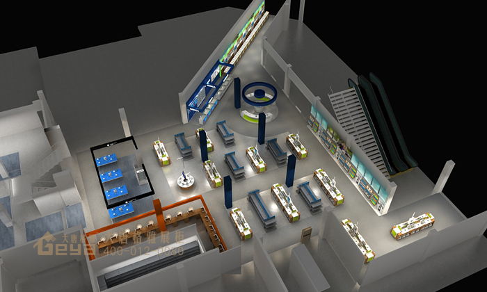 新街口五星電腦手機(jī)展柜