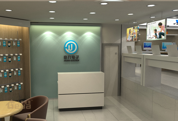 南京展柜廠-安徽阜陽(yáng)京九電腦展柜