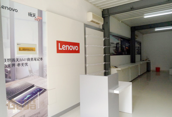 南京展柜制作-南京射陽聯(lián)想手機(jī)電腦展柜-南京大唐格雅展柜