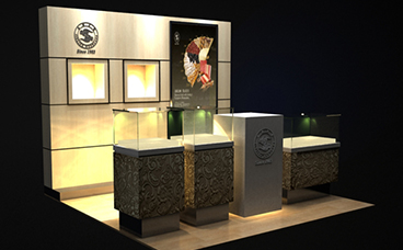 月餅展臺(tái)